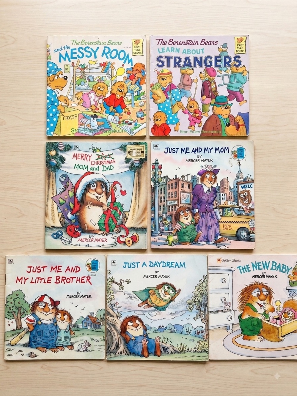 Vintage Children’s Book Lot Berenstain Bears & Mercer Mayer Little Critters 7